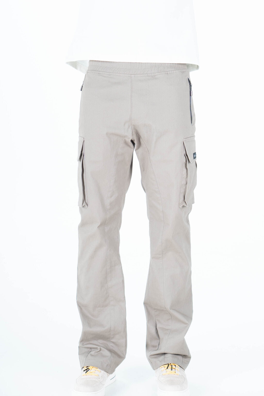 AURUM GREY SAND TEMPLE CARGO PANTS