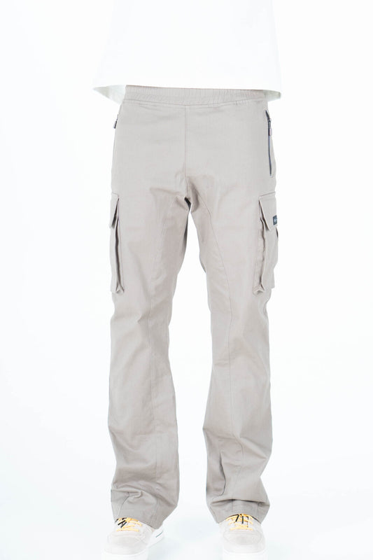 AURUM GREY SAND TEMPLE CARGO PANTS