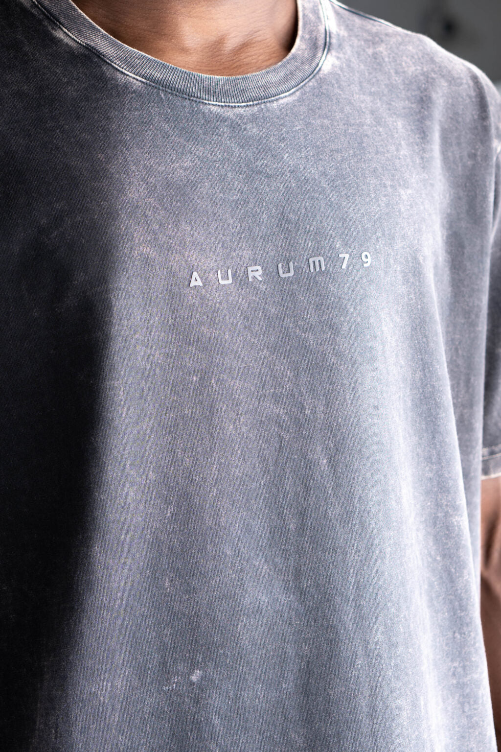 AURUM BASIC PANTHEON BLACK T-SHIRT