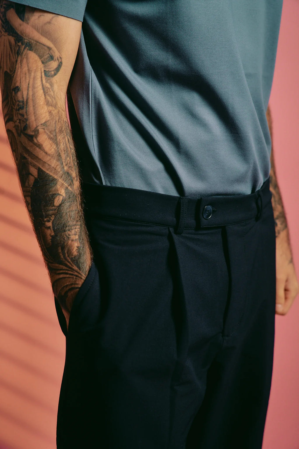 Son of son Succession Tailored Pant — Black PN-001