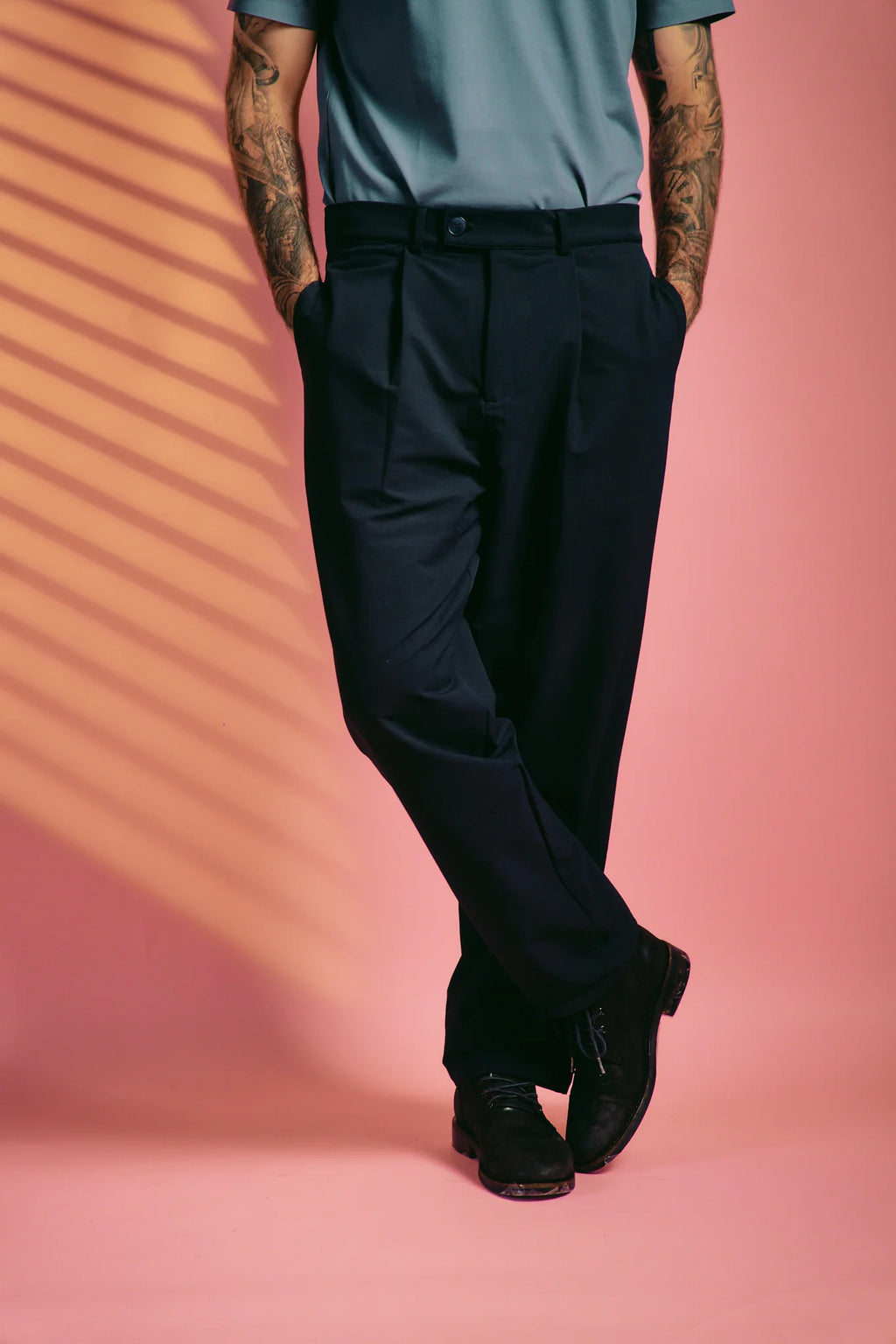 Son of son Succession Tailored Pant — Black PN-001