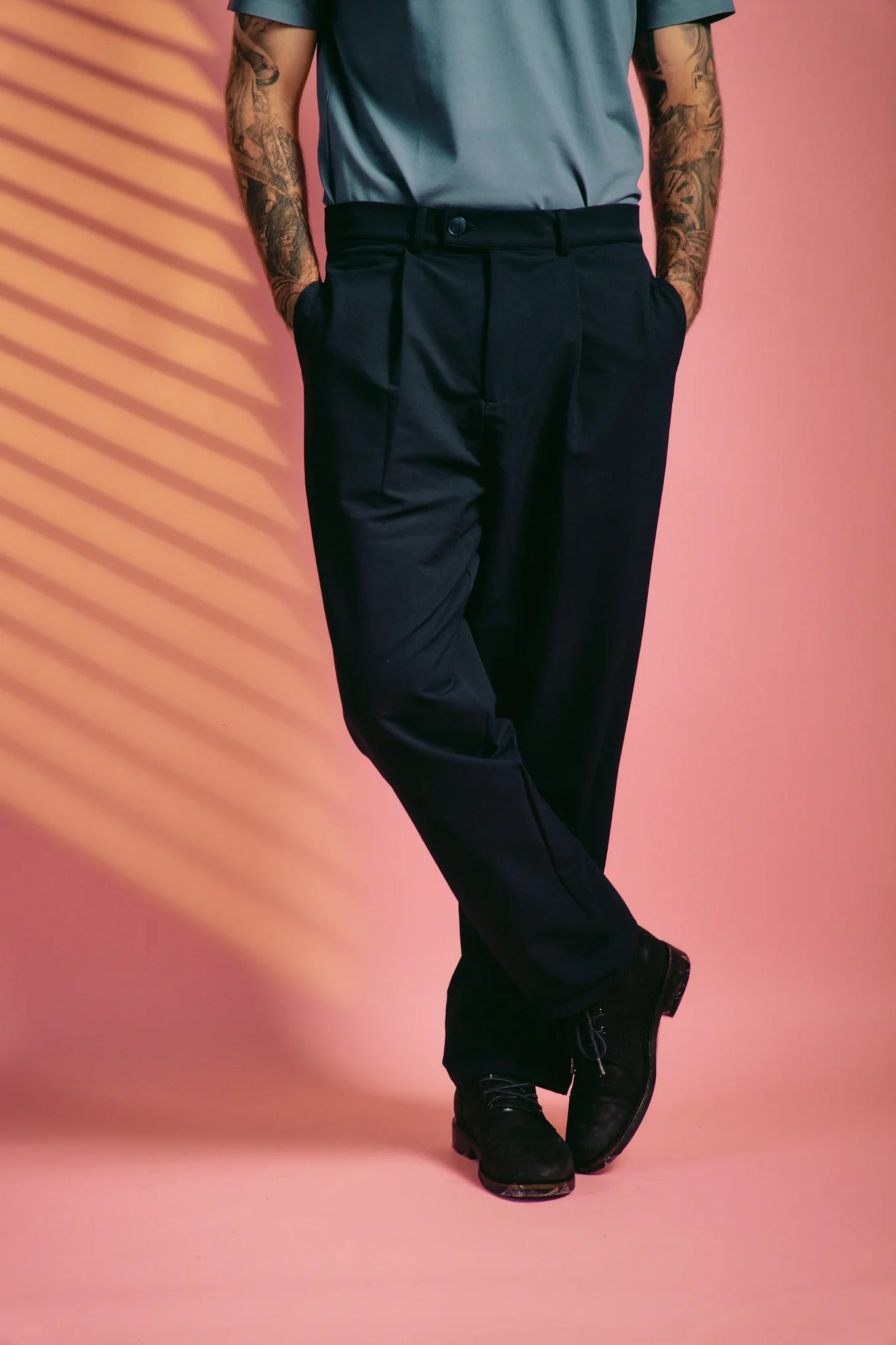 Son of son Succession Tailored Pant — Black PN-001