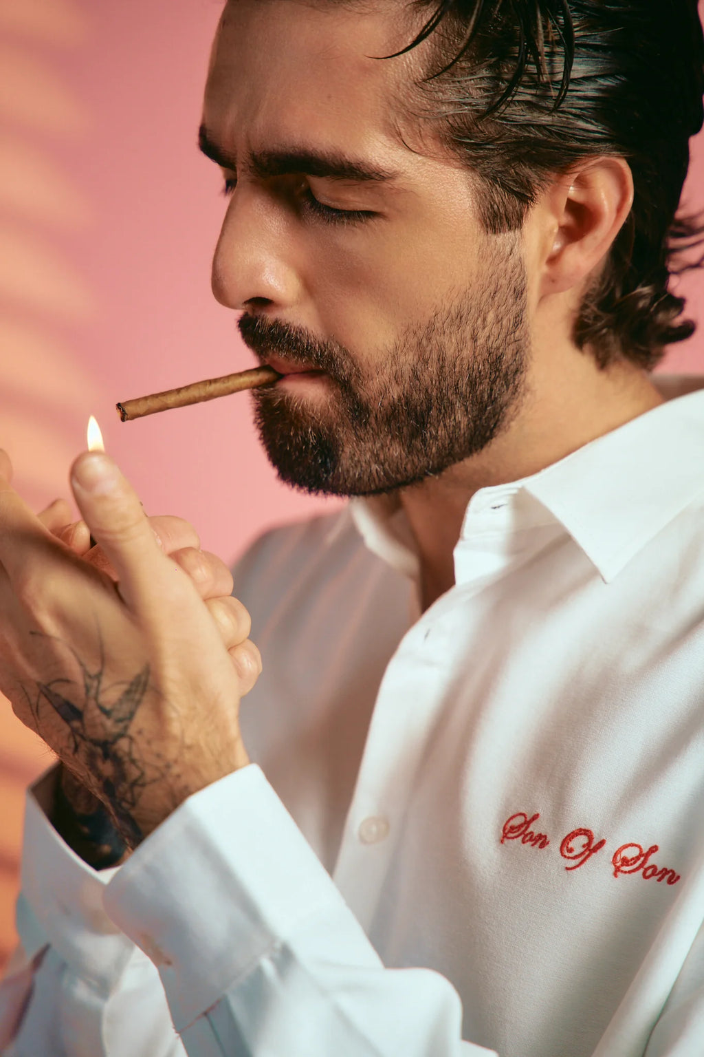 Son of son Lineage Shirt — White KO-102