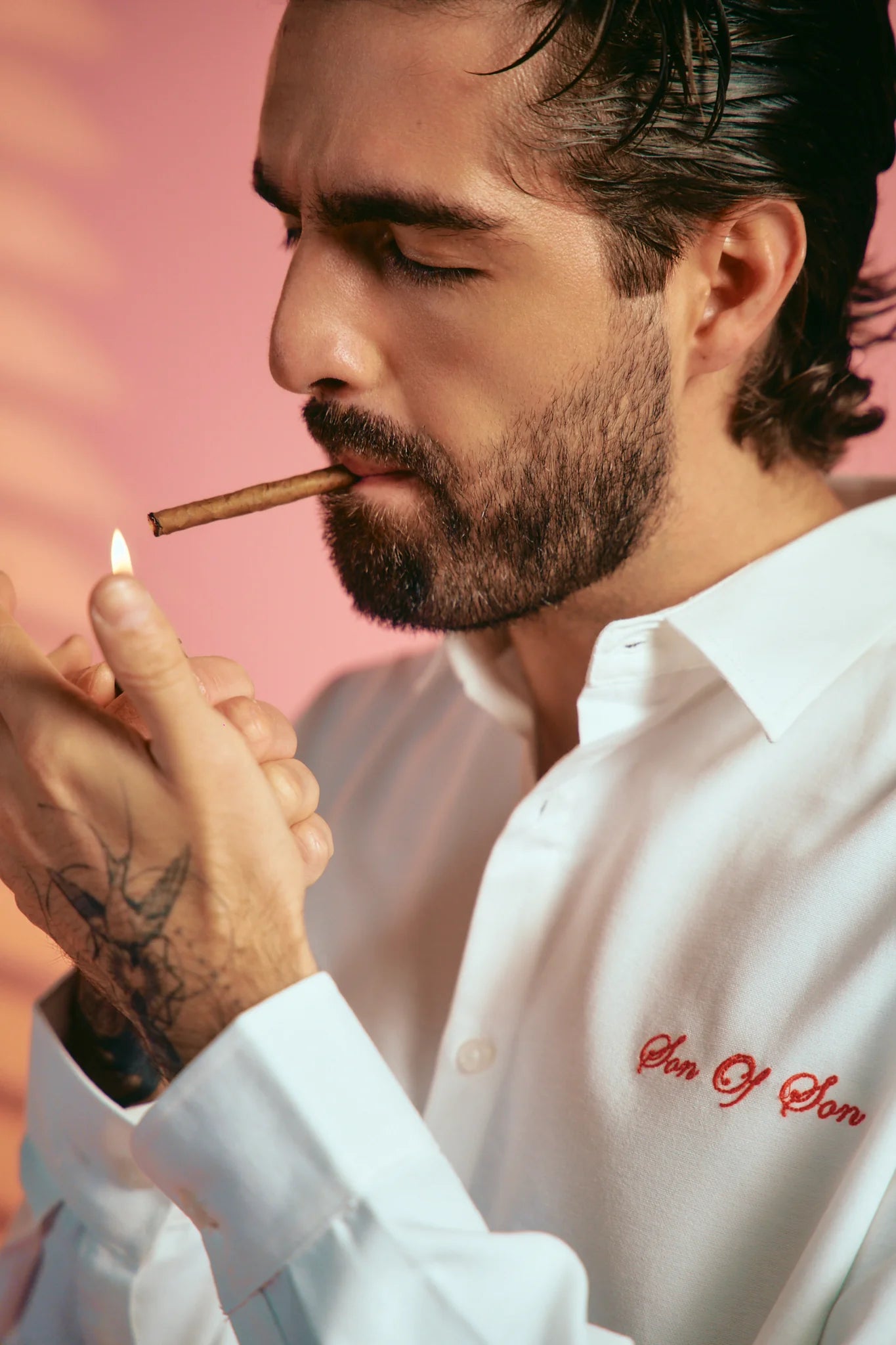 Son of son Lineage Shirt — White KO-102