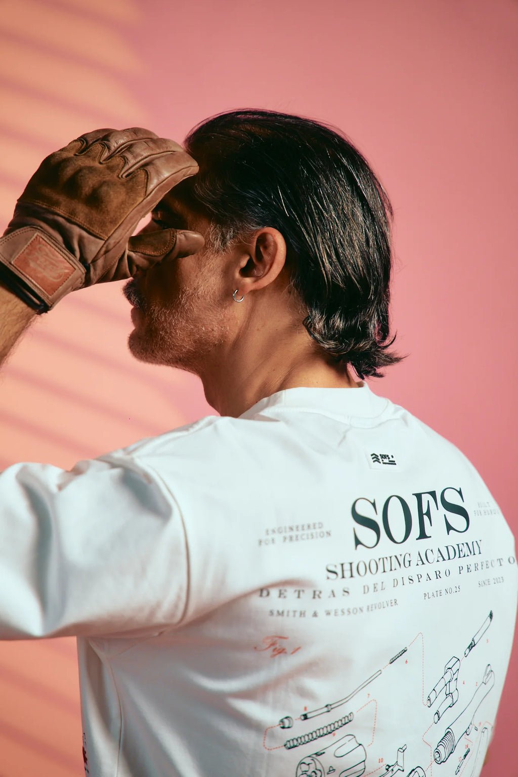 Son of son Field Notes Oversized T-Shirt — White OT-121