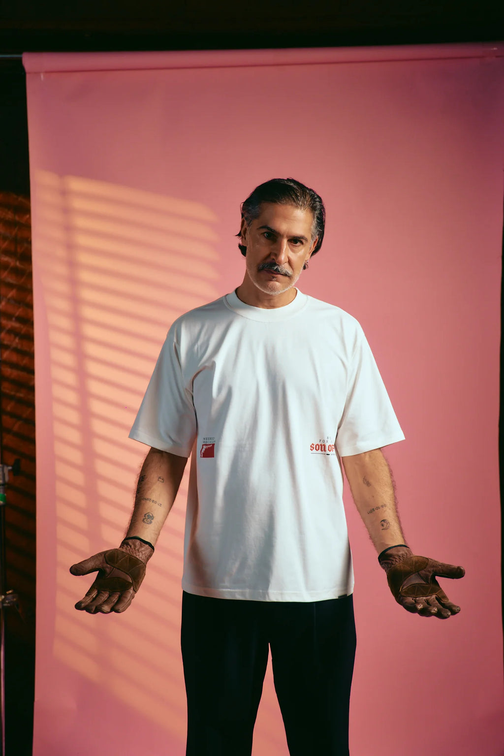 Son of son Field Notes Oversized T-Shirt — White OT-121