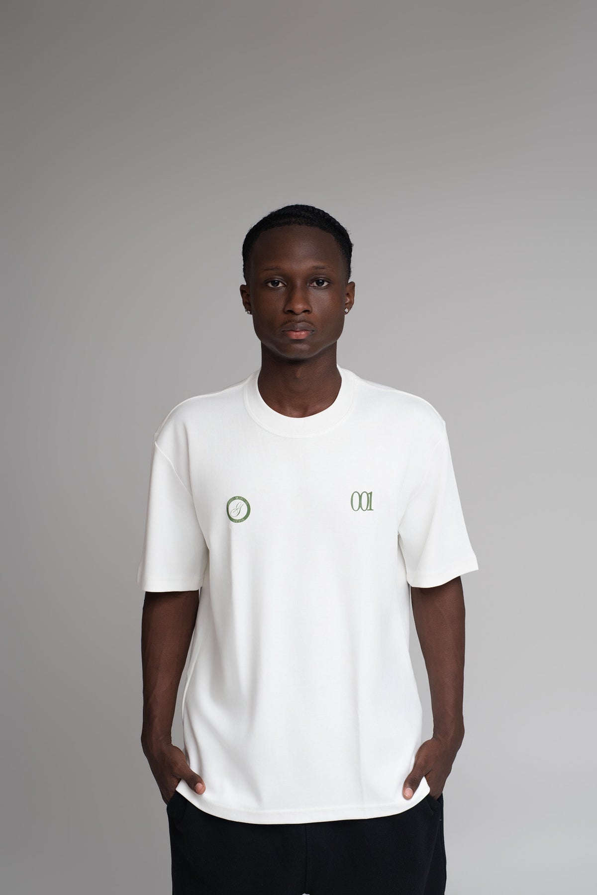 Garabato t-shirt white basic garabato 001