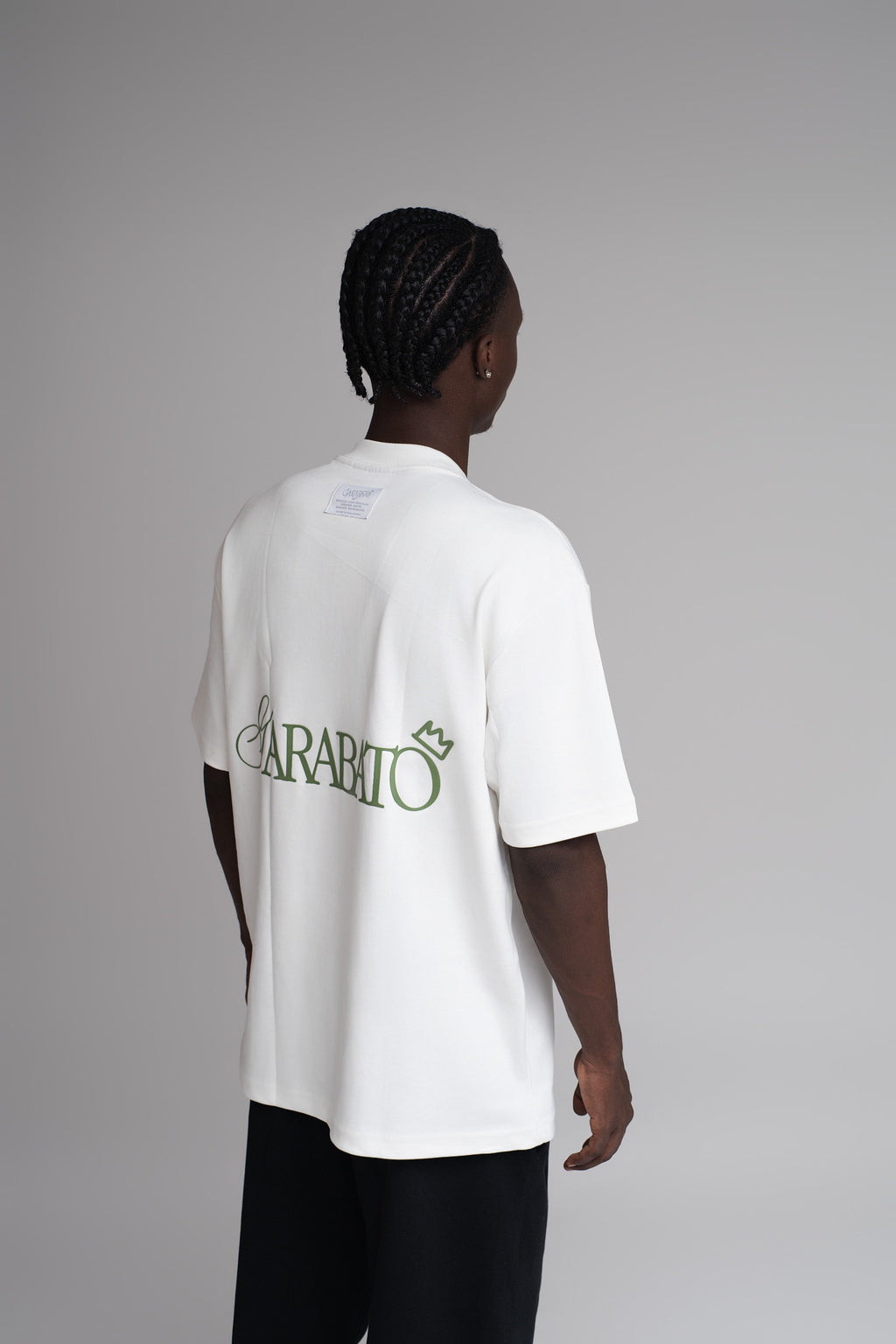 Garabato t-shirt white basic garabato 001