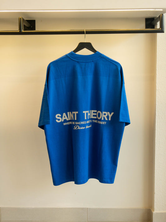 Saint theory hilos divinos azul reflectivo premium
