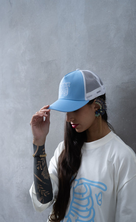 Mede skeleton cap