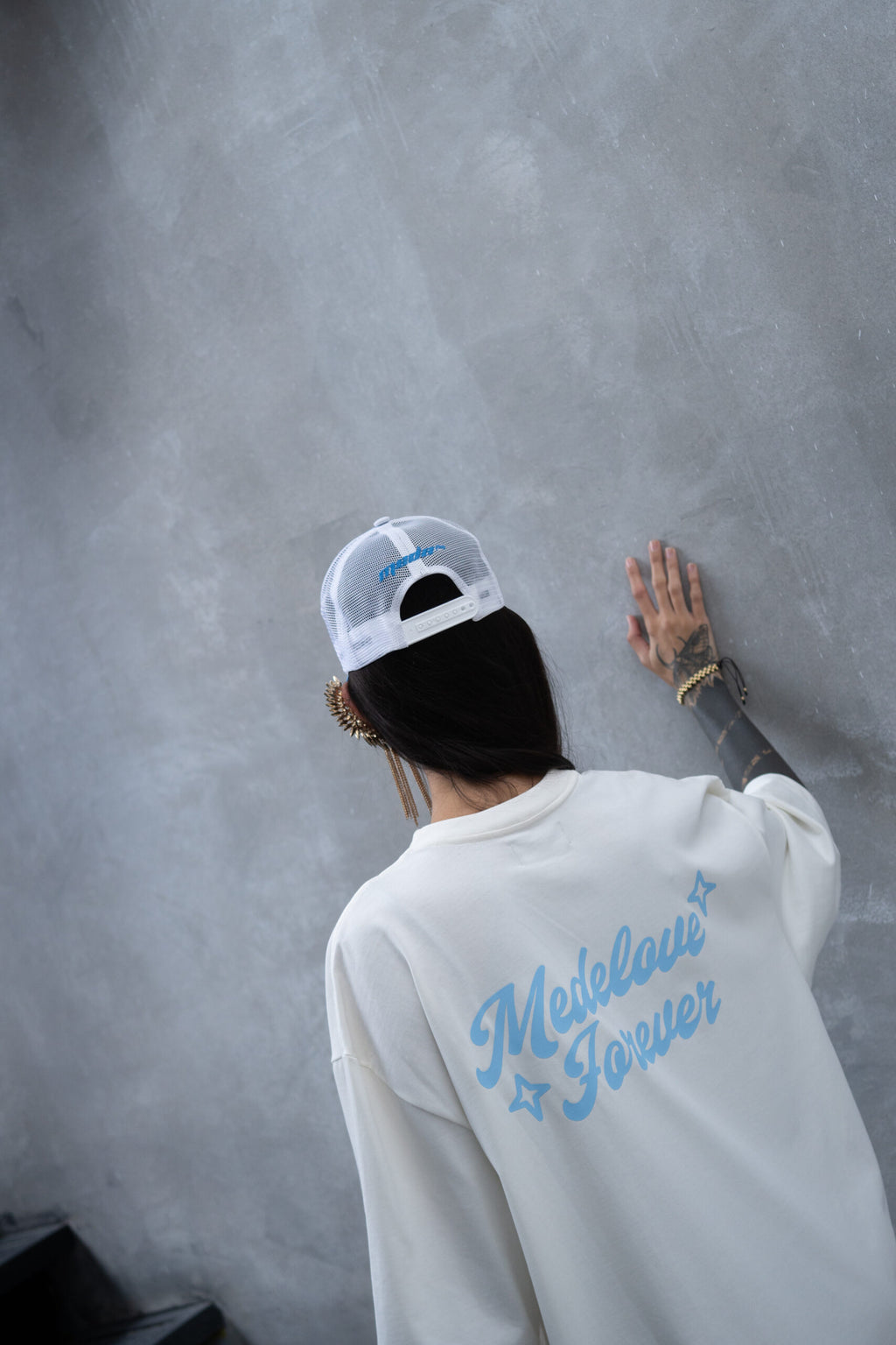 Mede skeleton cap