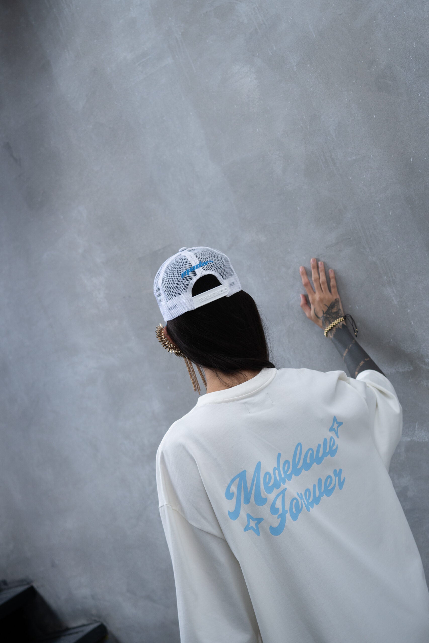 Mede skeleton cap
