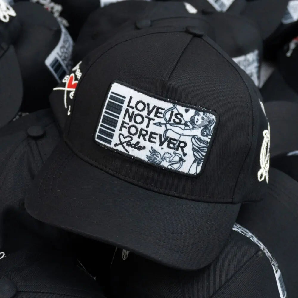 Mede love is not forever cap