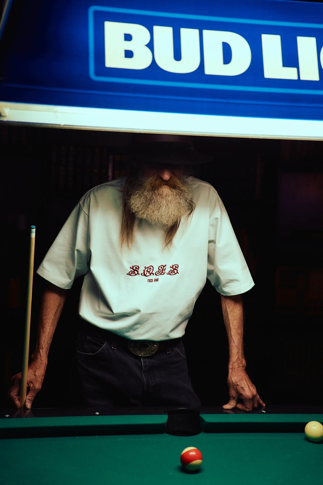 Son Of Son SOFS heritage logo - White OT-113