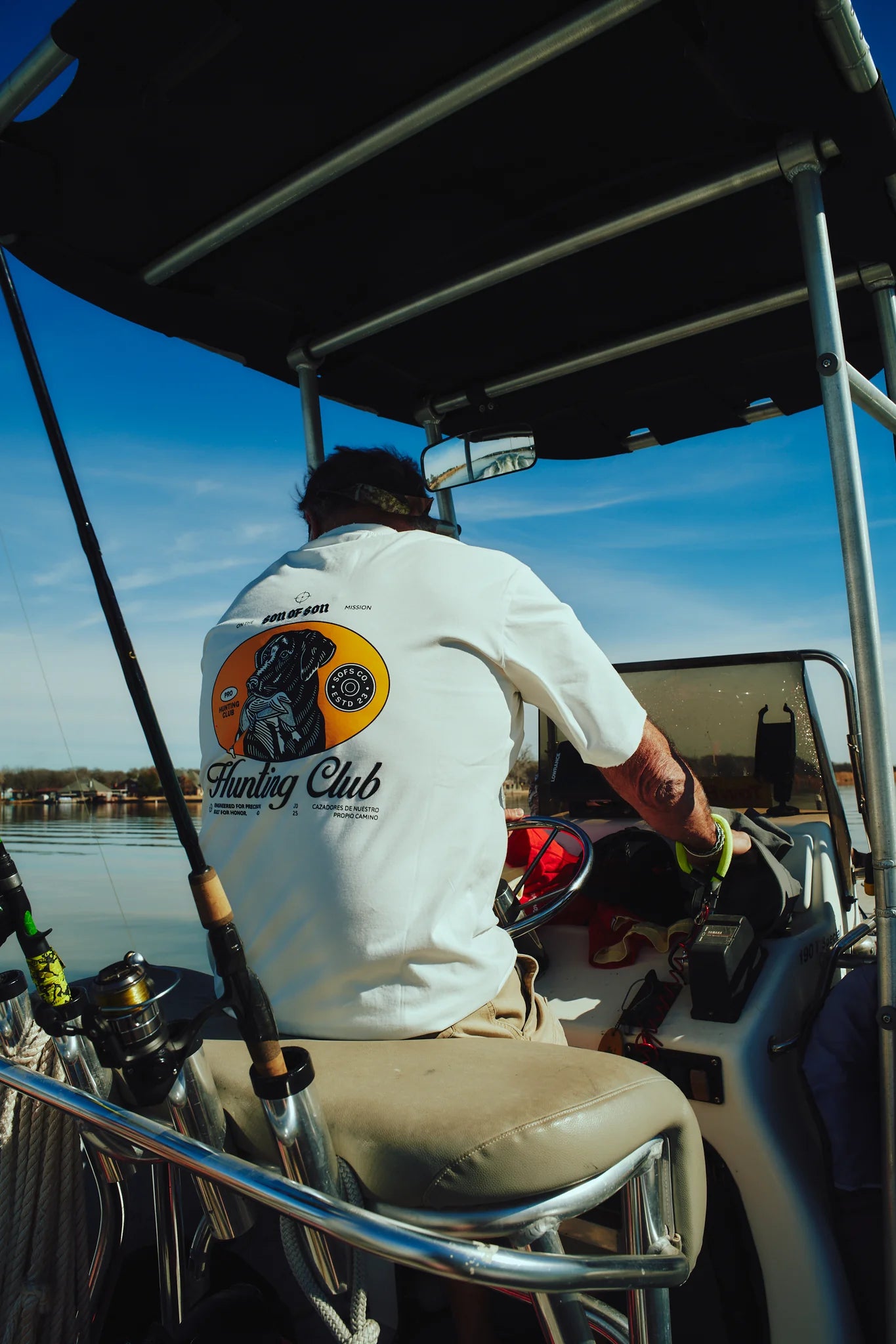 Son Of Son Black Flag Hunting Club T-Shirt OT-118