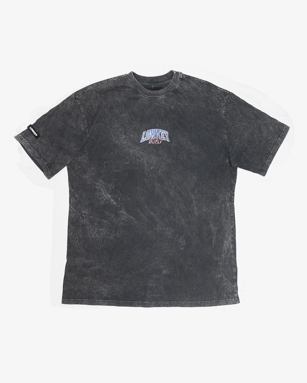 Lowkey camiseta negra wash - graphics 01