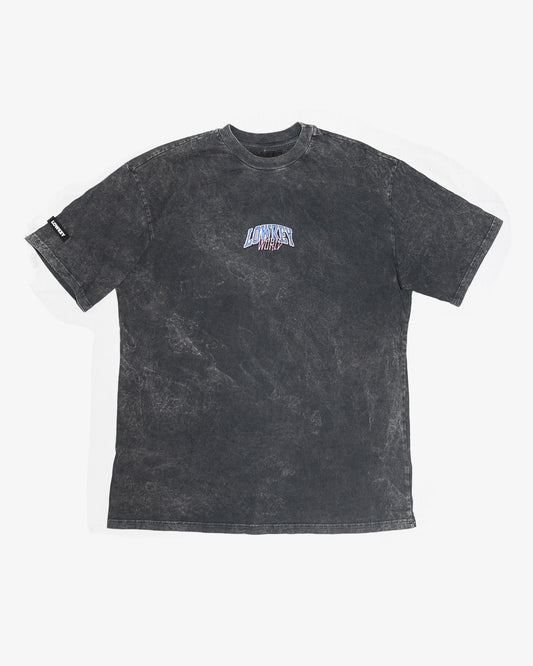 Lowkey camiseta negra wash - graphics 01