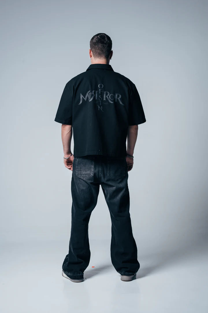 Manifesto Camisa botones mirror of sins negra