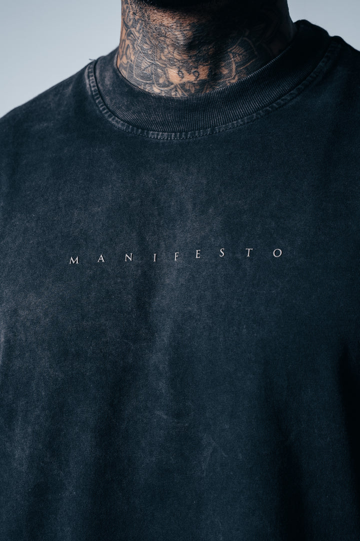 Manifesto Camiseta boxyoversize acid mirror of sins