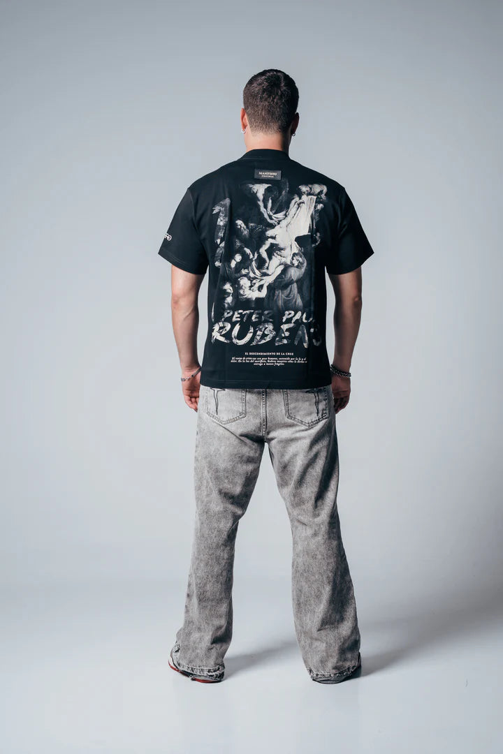 Manifesto Camiseta regular descendimiento de la cruz