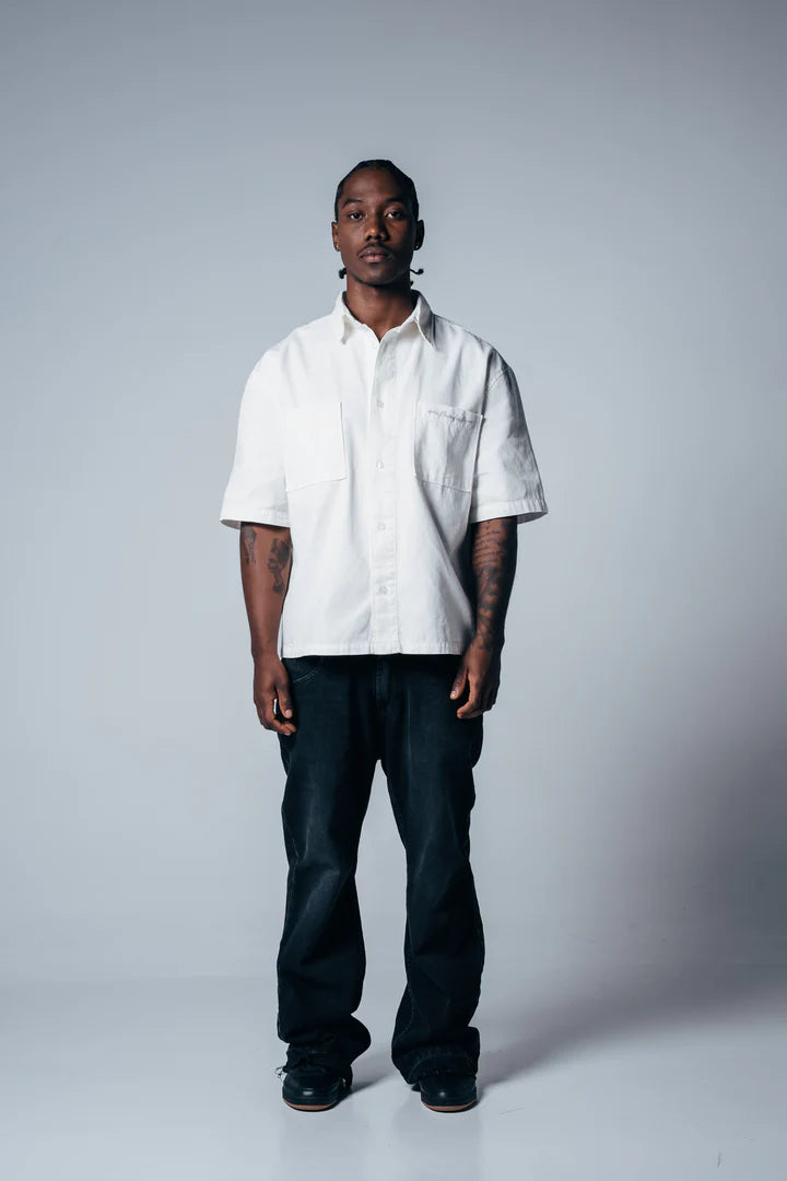 Manifesto Camisa botones mirror of sins cruda