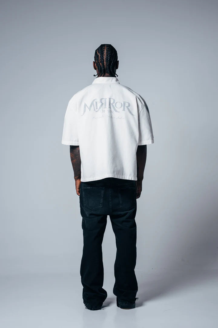Manifesto Camisa botones mirror of sins cruda