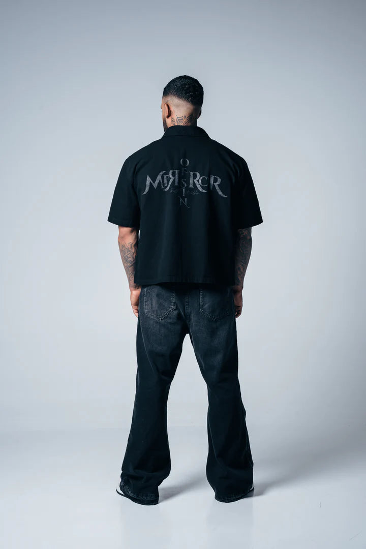 Manifesto Camisa botones mirror of sins negra