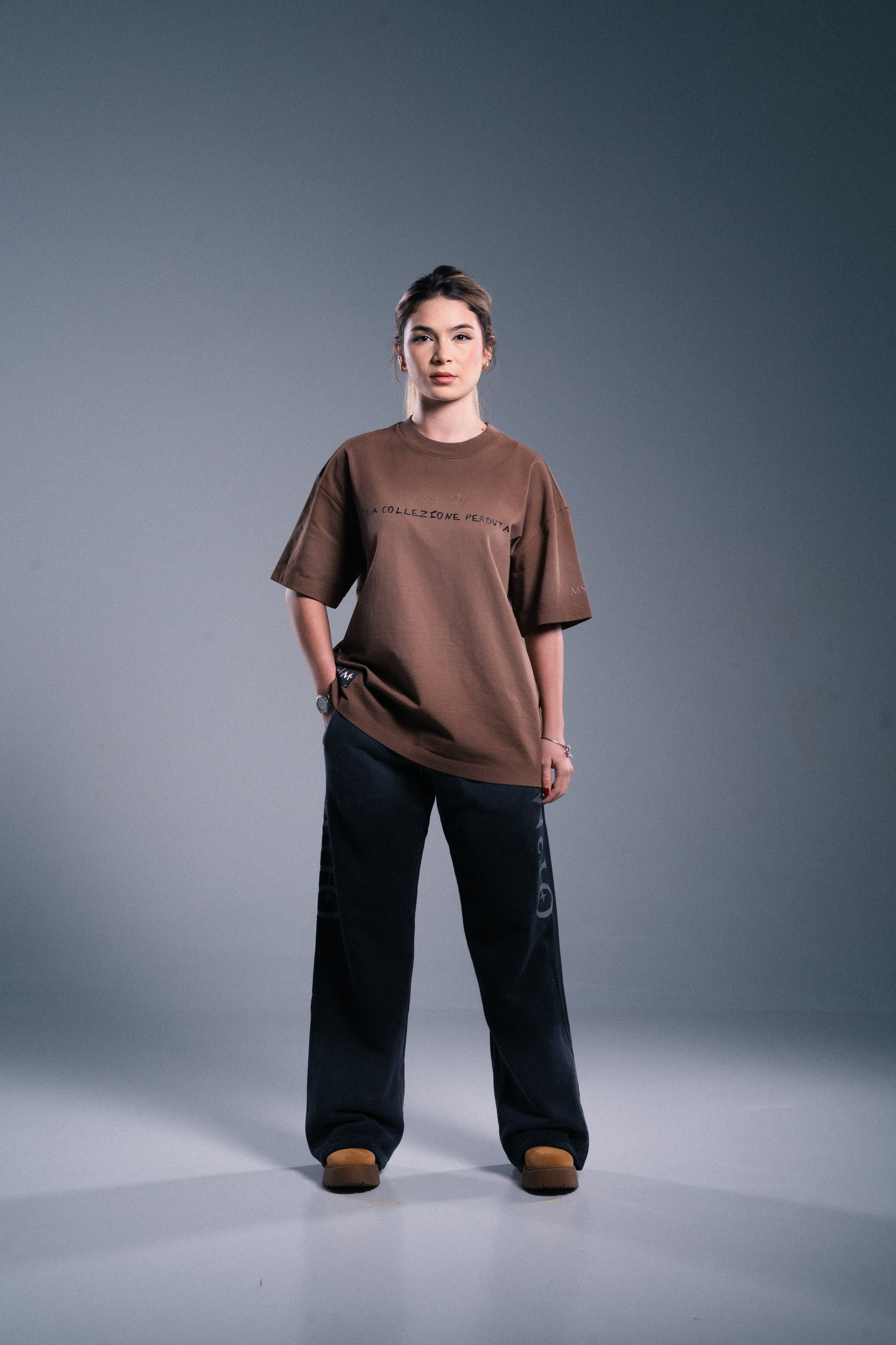 Manifesto camiseta oversize robo del museo van gogh