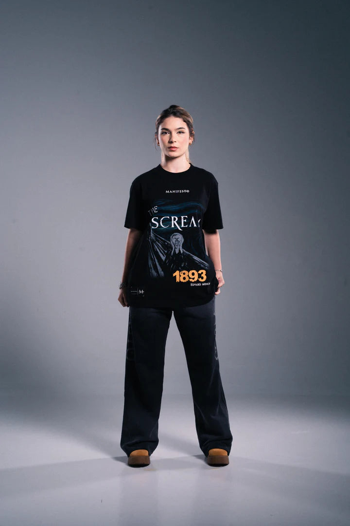 Manifesto Camiseta Regular The Scream