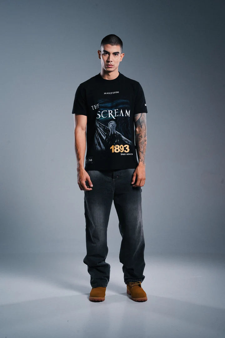 Manifesto Camiseta Regular The Scream