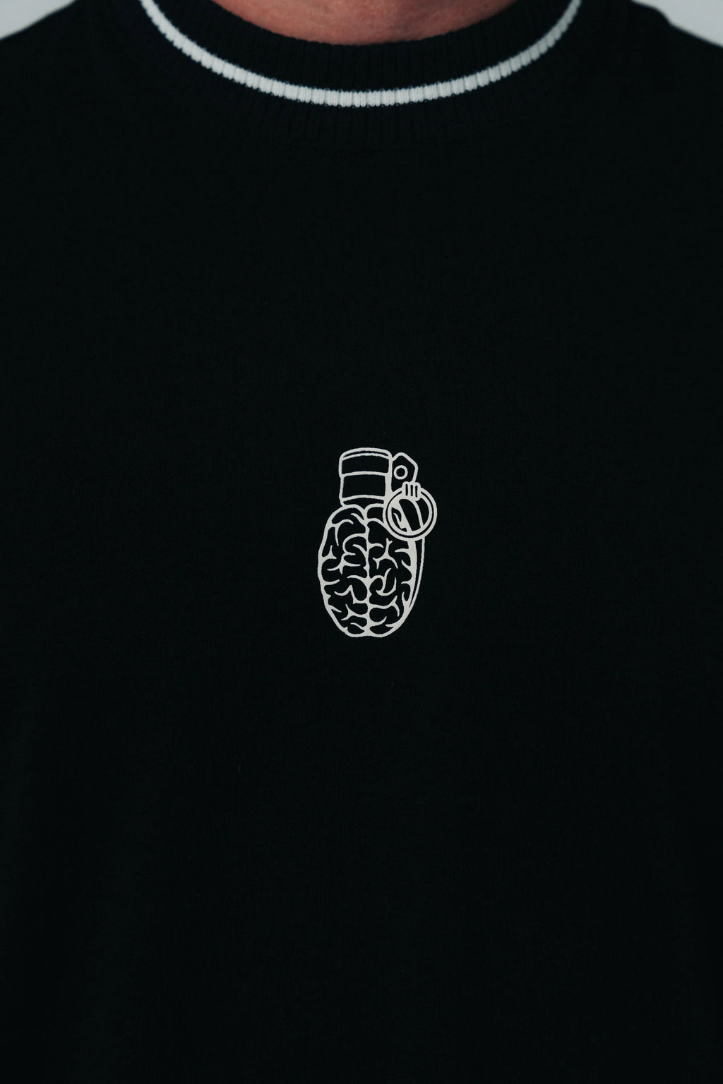 Blow up Cotton T-Shirt Black CLF12-1100