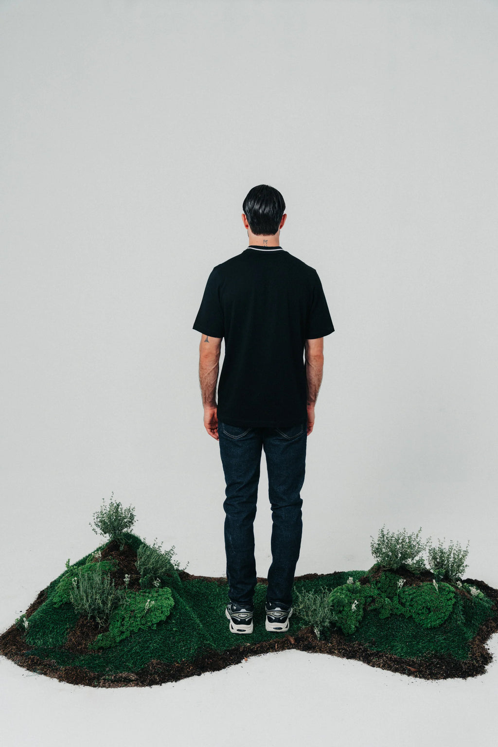 Blow up Cotton T-Shirt Black CLF12-1100