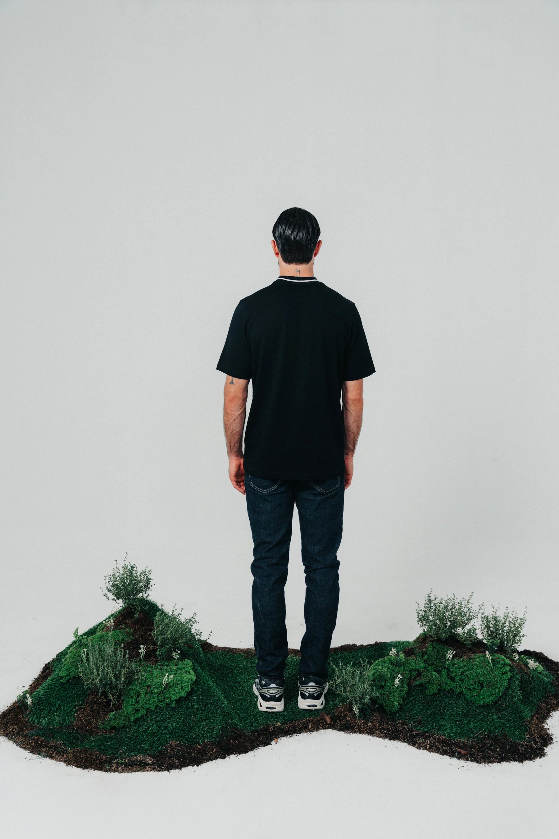 Blow up Cotton T-Shirt Black CLF12-1100