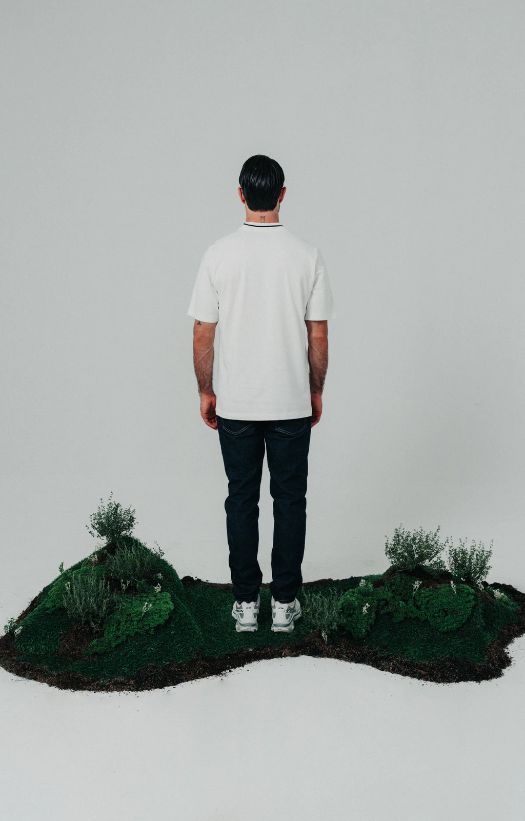 Blow up Cotton T-Shirt White CLF12-1010