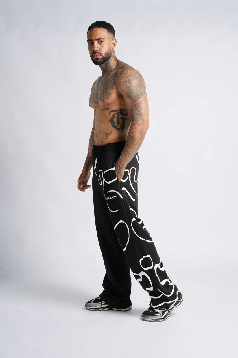 Controversy jogger abstracto