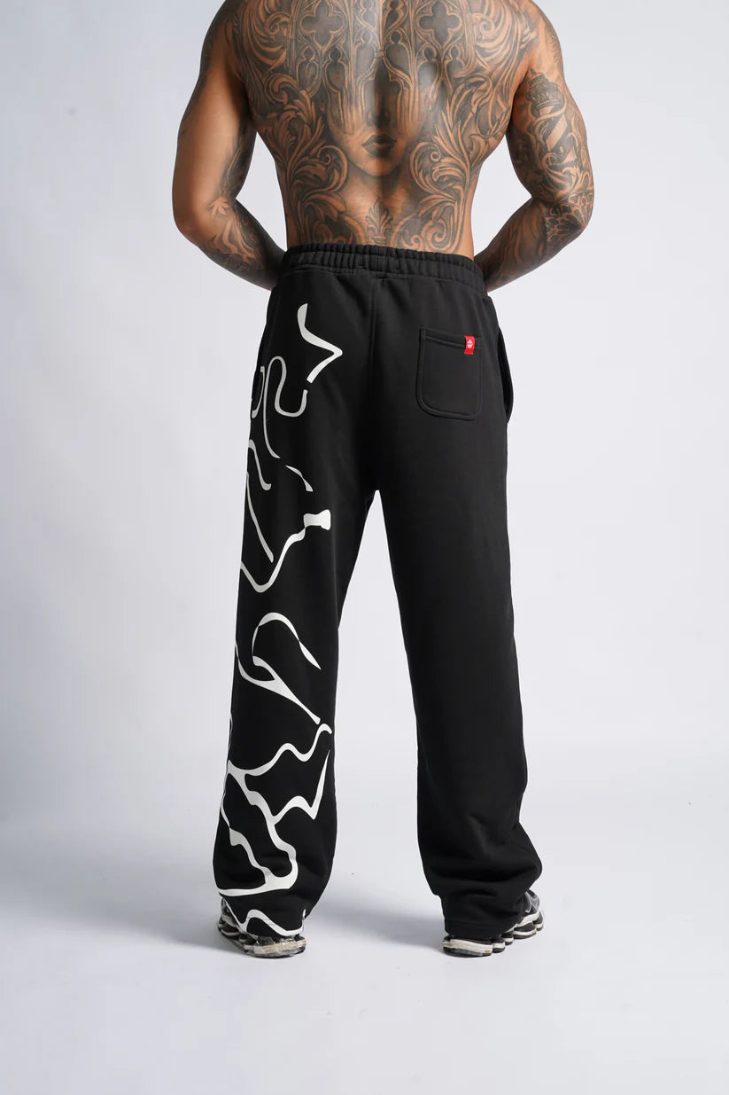 Controversy jogger abstracto