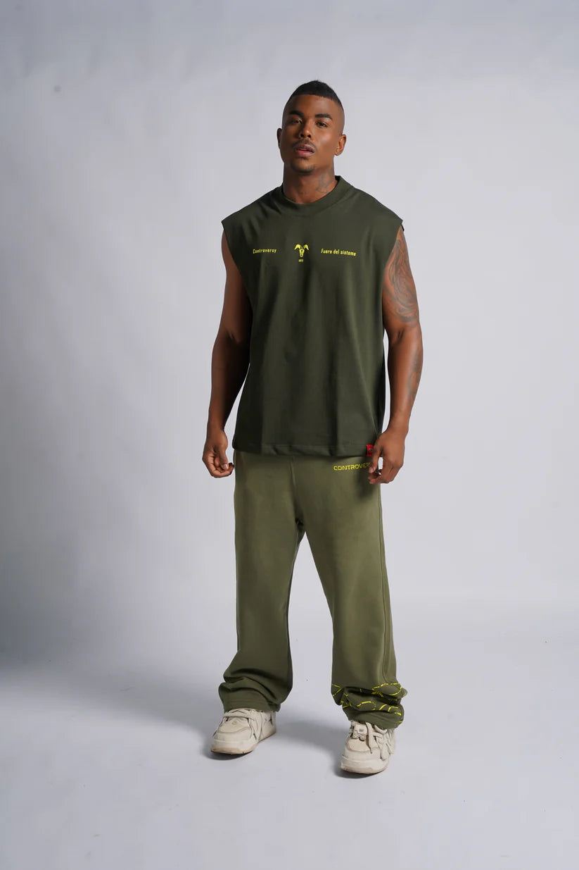 Controversy jogger goat