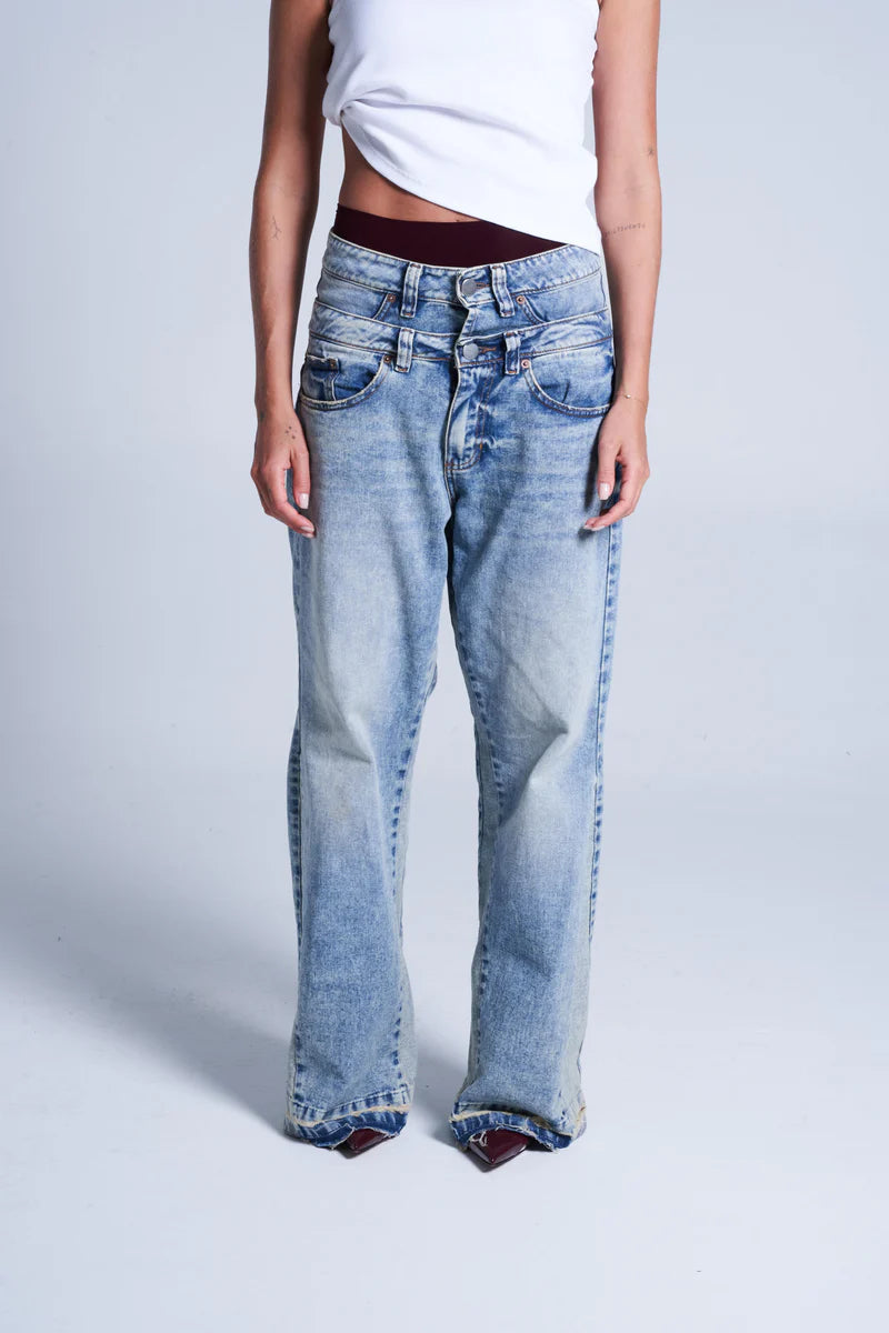Sinners double flared jeans