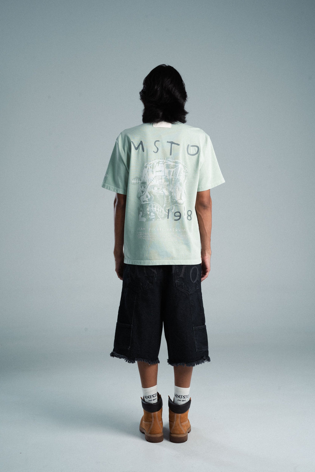 Manifesto Camiseta Regular Basquiat