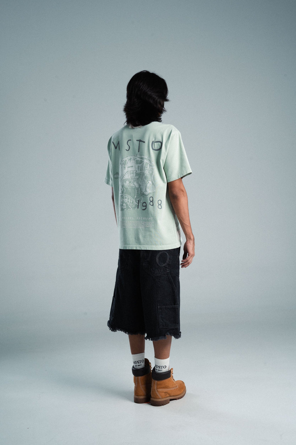 Manifesto Camiseta Regular Basquiat
