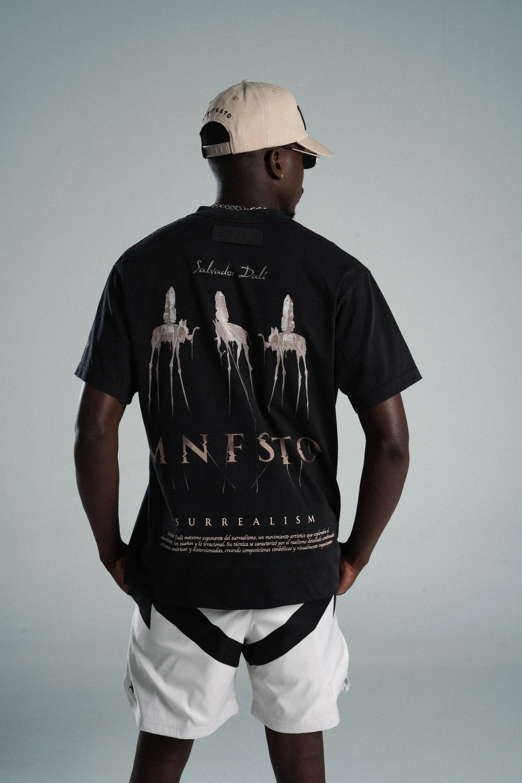 Manifesto Camiseta Regular Elefantes Dalí Old Wash
