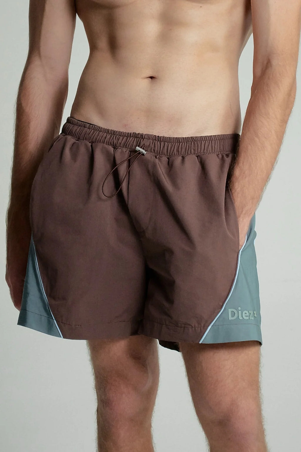 Diez Pantaloneta Track Bloques de Color