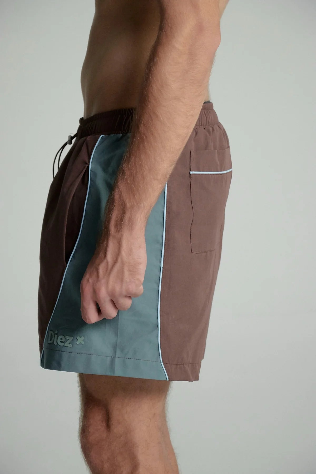 Diez Pantaloneta Track Bloques de Color