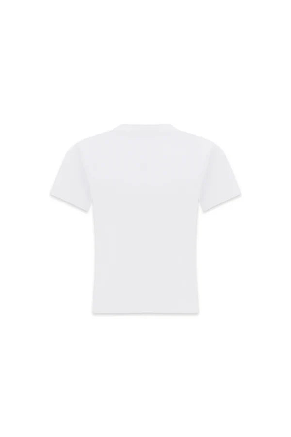 Aurum White Signature Baby Tee