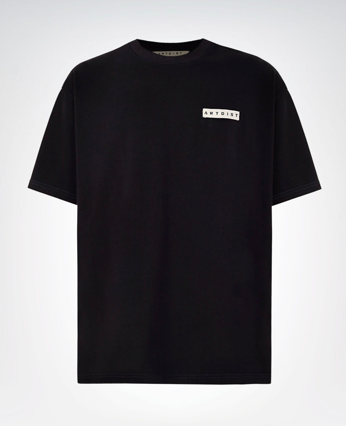 Artdist raw black t-shirt