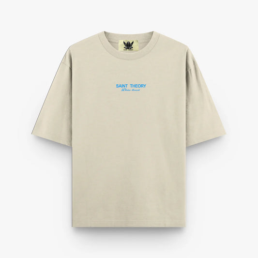 Saint Theory camiseta natural blue