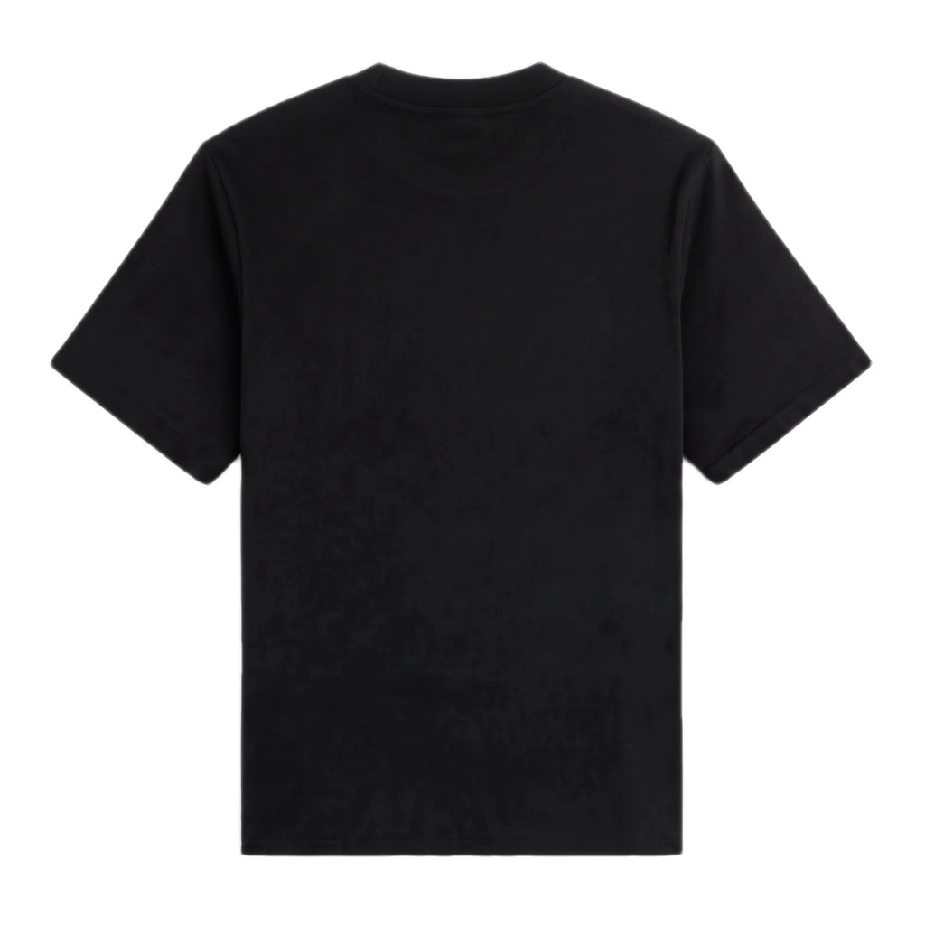 Palms Capra Embroidered Black Tshirt