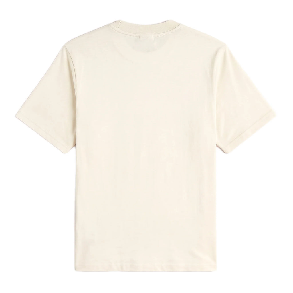 Palms Capra Embroidered Ivory Tshirt