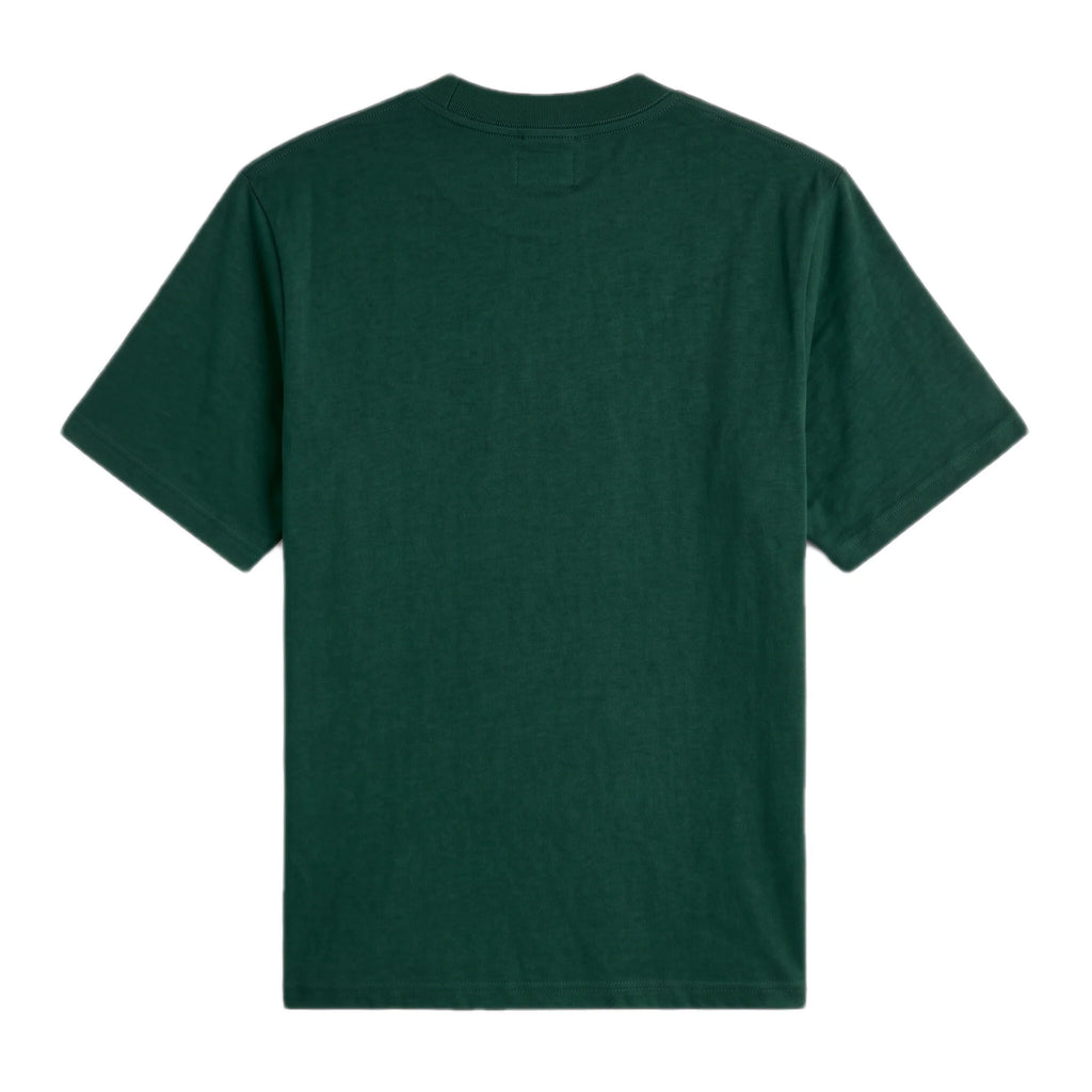 Palms Capra Embroidered Green Tshirt