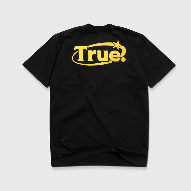 True Everyday Logo T-Shirt - Black
